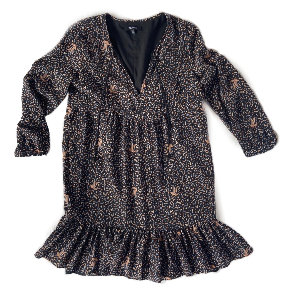 Madewell patterned flowy dress